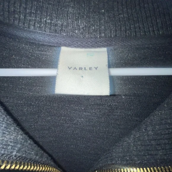 Varley Charcoal half zip sweatshirt - Picture 3 of 4